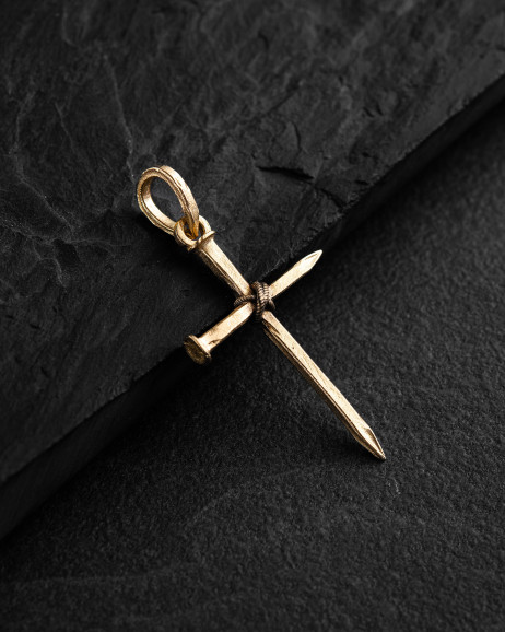 Cross TROGEN (14k yellow gold) 4