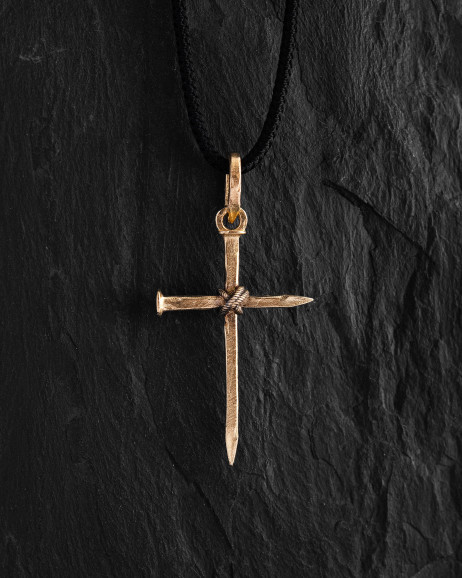 Cross TROGEN (14k yellow gold) 3