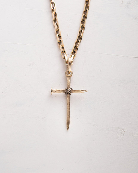 Cross TROGEN (14k yellow gold)