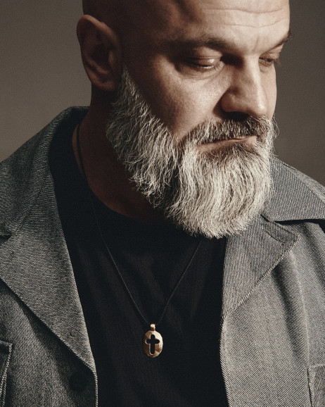 Кулон - хрест SHIELD of FAITH (жовте золото) 2