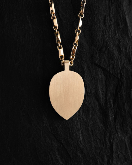 Pendant ARCHANGEL MICHAEL ​(14k yellow gold) 2