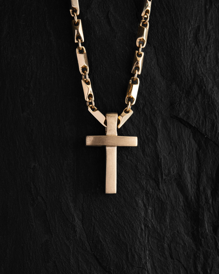 Cross MINIMAL ​(14k yellow gold)