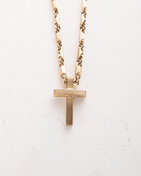 Cross MINIMAL ​(14k yellow gold) 3