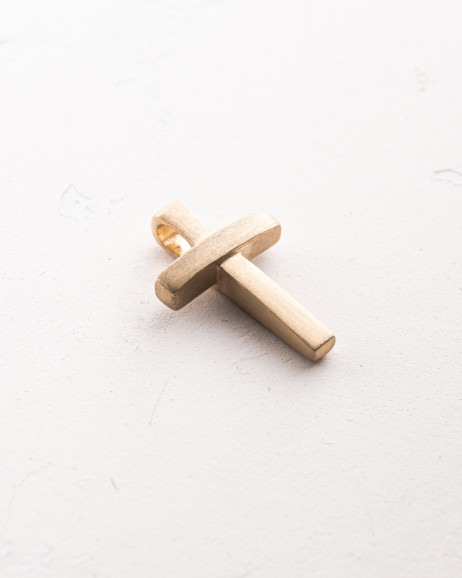 Cross MINIMAL ​(14k yellow gold) 4