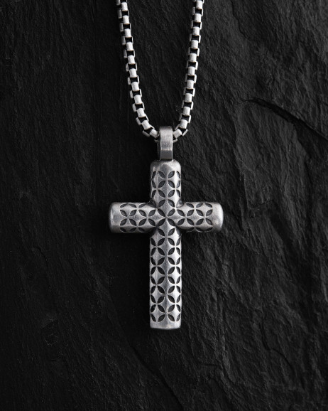 Серебряный крес BLEKKING 3