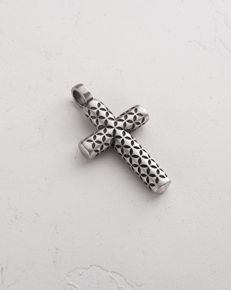 Срібний хрест BLEKKING 5