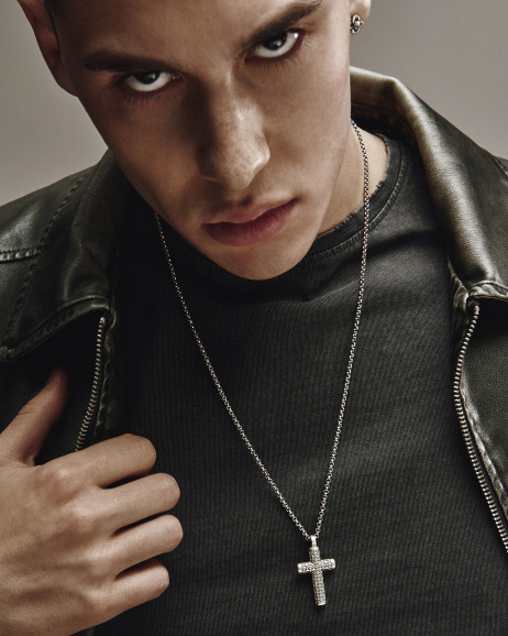 Серебряный крес BLEKKING 4