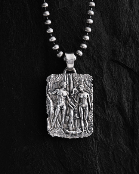 Срібний кулон ADAM and EVA