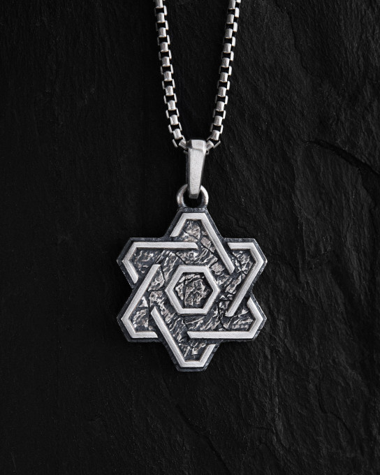 Срібний кулон STAR OF DAVID / Кулони