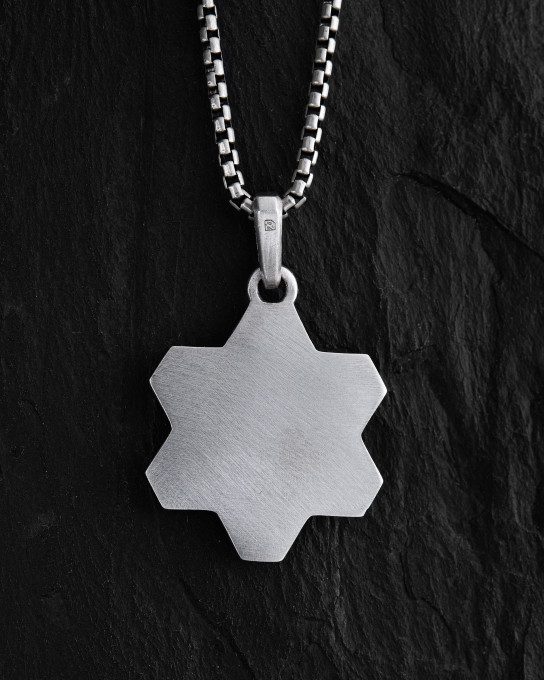 Срібний кулон STAR OF DAVID / Кулони + 3