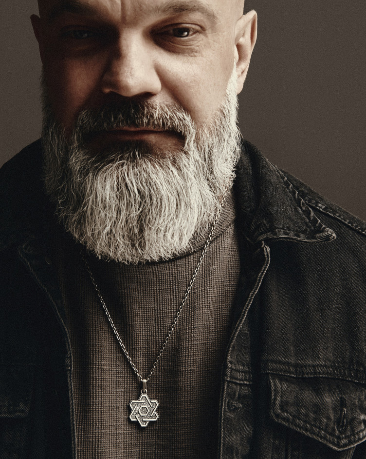 Срібний кулон STAR OF DAVID 2