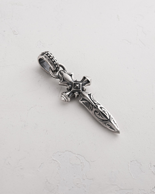 Серебряный кулон DAGGER / Кулоны + 4