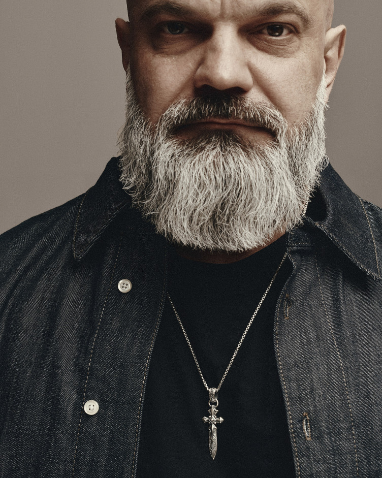 Silver pendant DAGGER 2