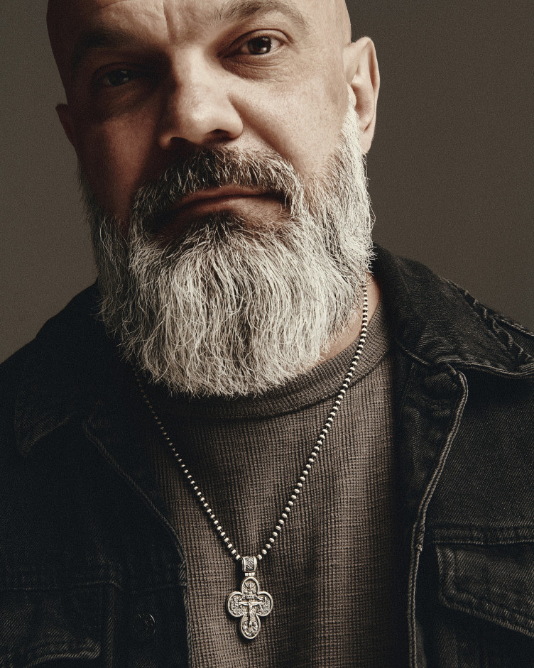 Silver cross MESSIAH. I.N.R.I. 2