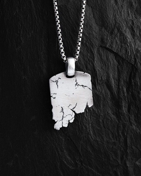 Серебряный кулон SCRIPTUM. MEMENTO MORI / Кулоны + 5