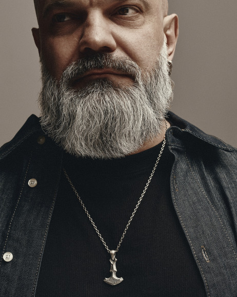 Срібний кулон VIKING THOR’S HAMMER 2