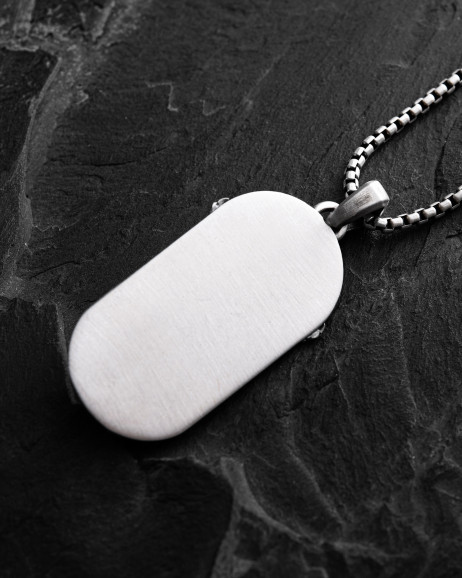 Срібний кулон SAINT MICHAEL 3