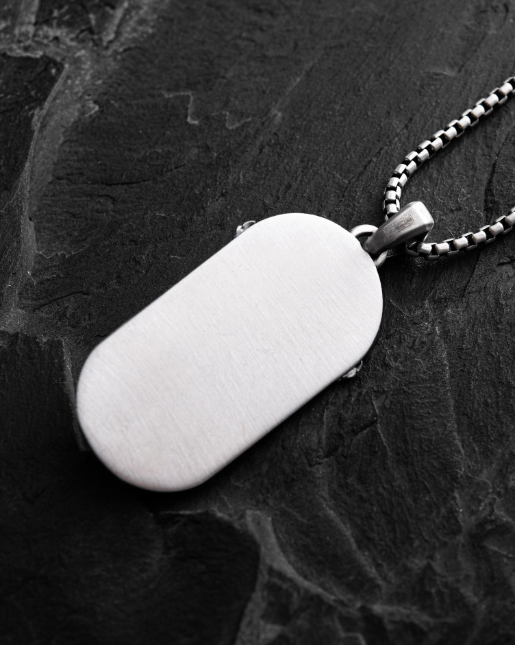 Серебряный кулон SAINT MICHAEL 3