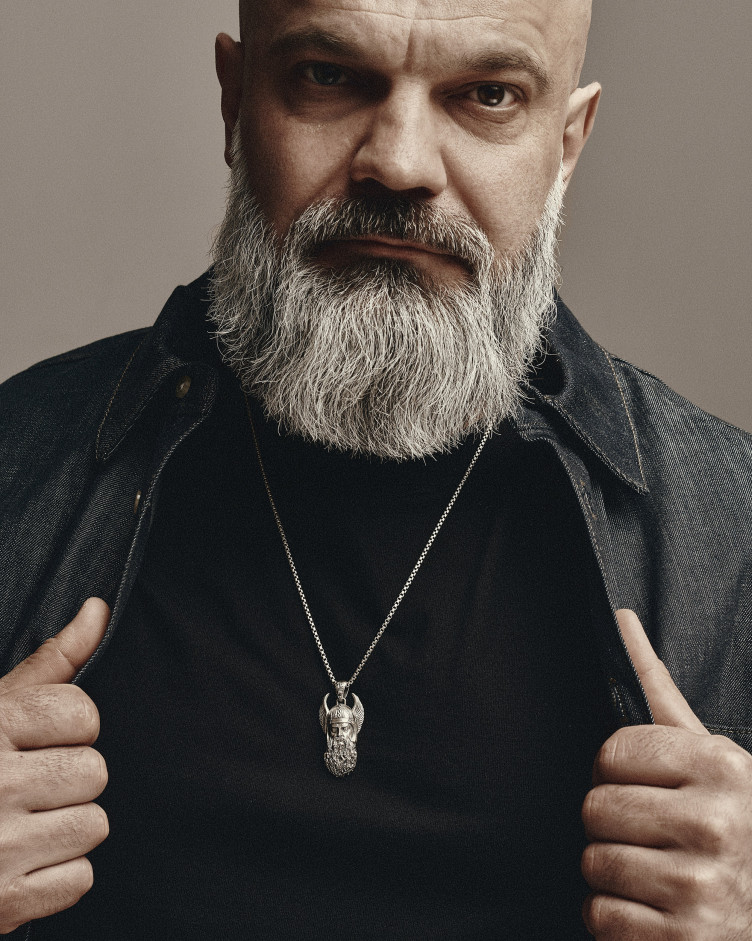 Серебряный кулон VIKING WARRIOR ODIN 2