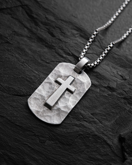 Серебряный кулон CROSS OF SALVATION / Кулоны