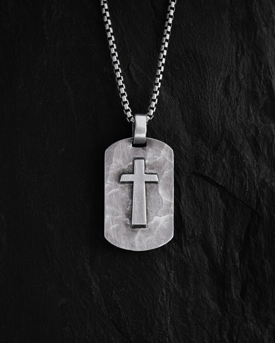 Серебряный кулон CROSS OF SALVATION / Кулоны + 2