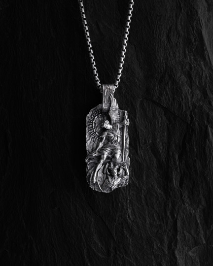 Серебряный кулон SAINT MICHAEL / Кулоны