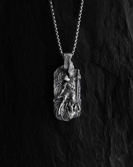 Серебряный кулон SAINT MICHAEL / Кулоны