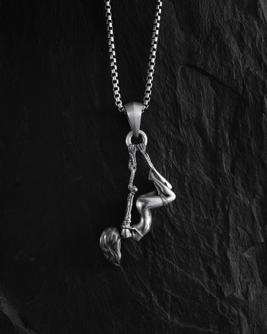 Серебряный кулон SHIBARI GIRL / Кулоны + 2