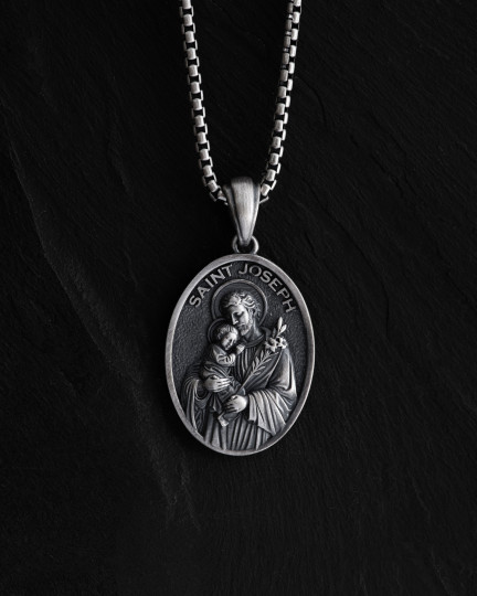 Серебряный кулон SAINT JOSEPH / Кулоны