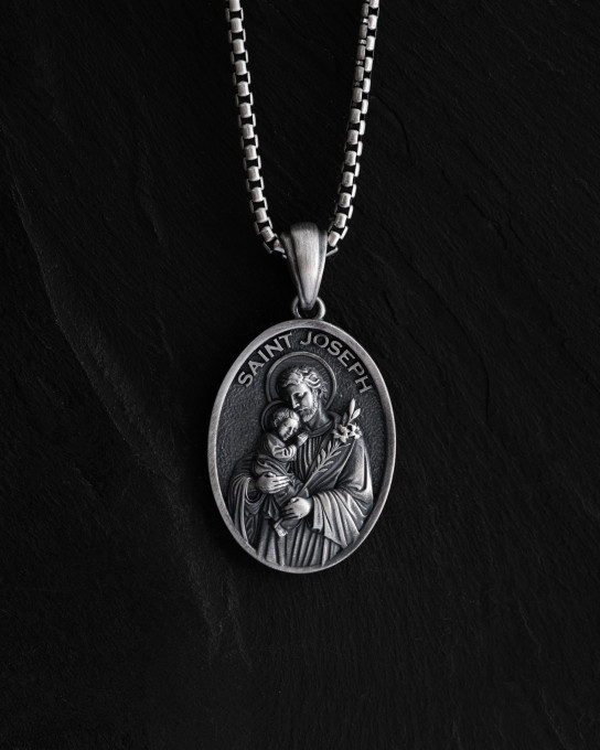Срібний кулон SAINT JOSEPH / Кулони