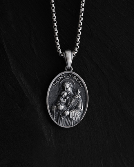 Срібний кулон SAINT JOSEPH / Кулони