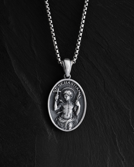 Срібний кулон SAINT SEBASTIAN / Кулони