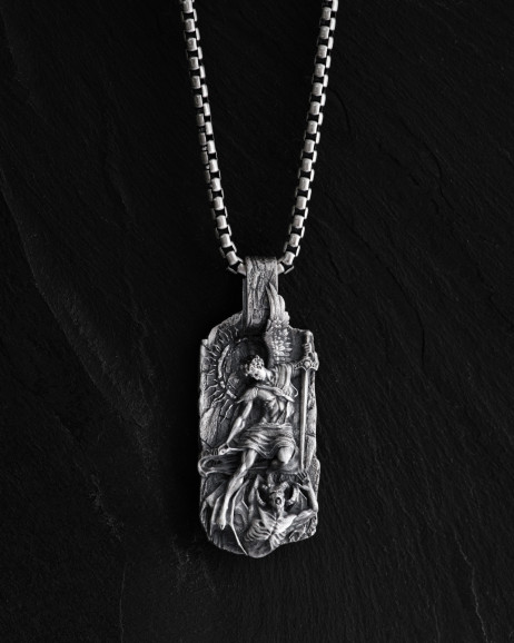 Серебряный кулон SAINT MICHAEL mini / Кулоны