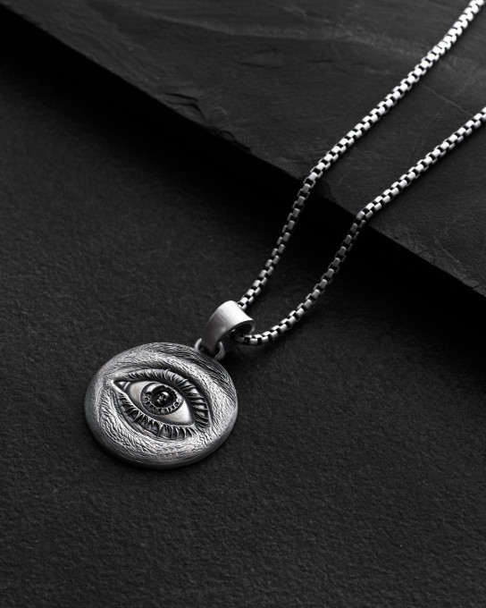 Серебряный кулон EYE / Кулоны + 2