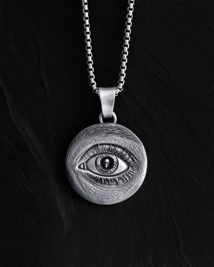 Срібний кулон EYE / Кулони