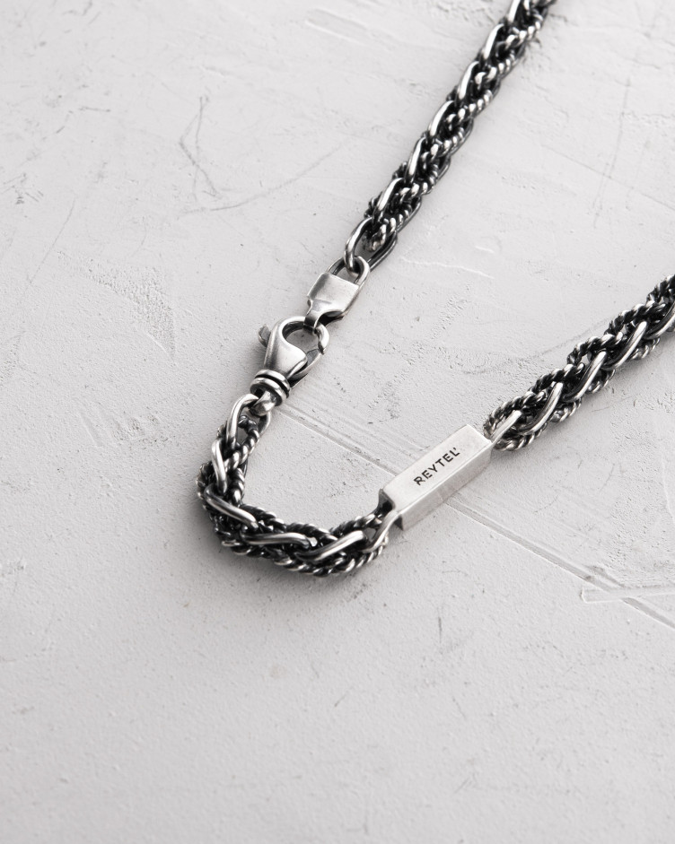 Серебряная цепочка SPIKE 7