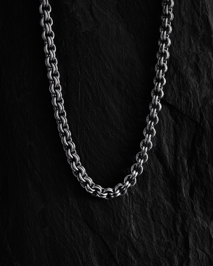 Серебряная цепочка MARINE ROPE / Цепочки + 3
