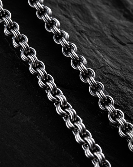 Срібний ланцюжок MARINE ROPE / Ланцюжки + 5