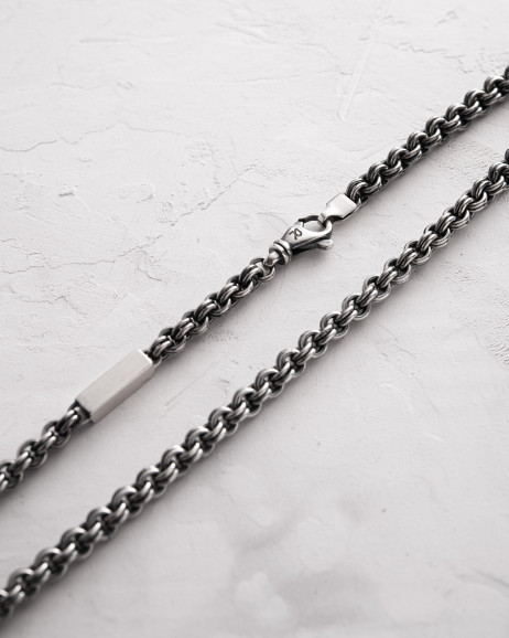 Серебряная цепочка MARINE ROPE 7