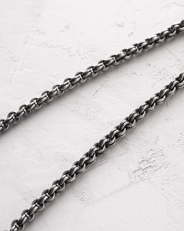 Срібний ланцюжок MARINE ROPE 8