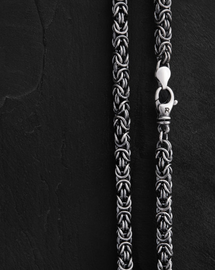 Серебряная цепочка MOORING ROPE / Цепочки