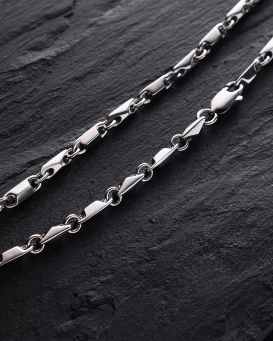 Ланцюжок в білому золоті HERMES / Ланцюжки + 5