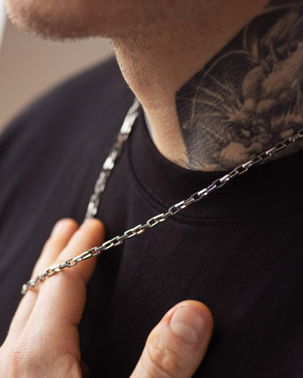 Ланцюжок в білому золоті KAIROS / Ланцюжки + 4