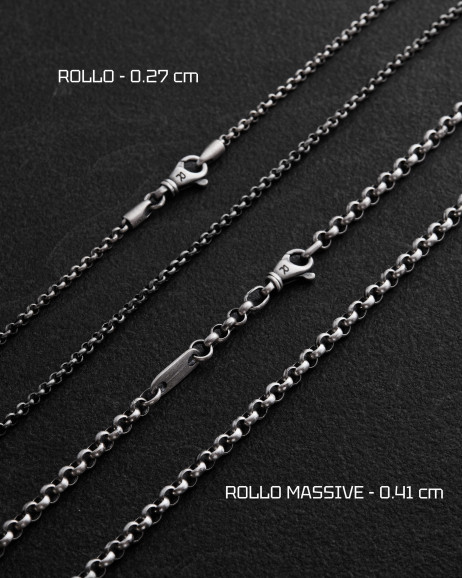 Silver chain ROLLO MASSIVE 6
