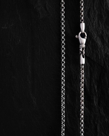 Срібний ланцюжок - плетіння ROLLO