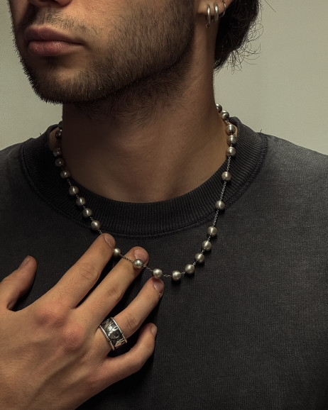 Silver chain SPHAERA 3