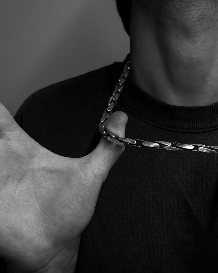 Срібний ланцюжок TURBEN 7