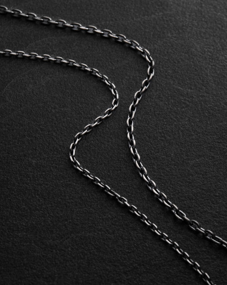 Silver ANCHOR Chain mini 6