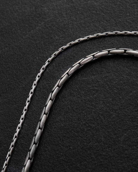 Silver chain - weave CARDANO 4