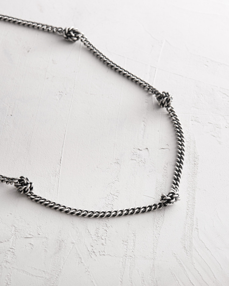 Серебряная цепочка KNOTEN 11